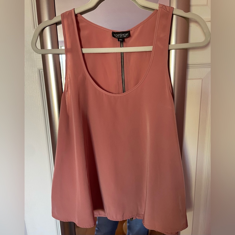 Topshop Blush Pink Tank Top